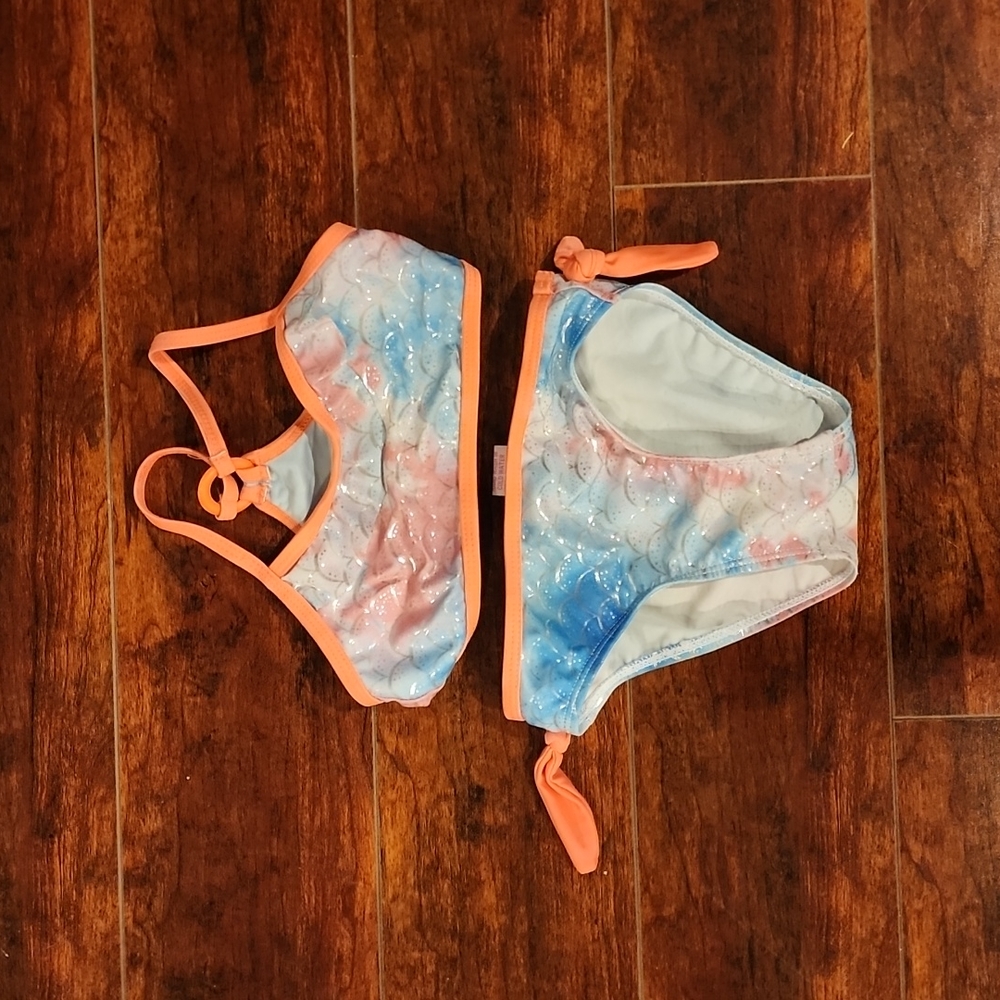Real love 2 peice bikini mermaid print